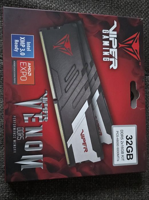 Vandut Memorie Ram Patriot Viper Venom Kit 32gb DDr5 6000 Cl30 Amd Exp
