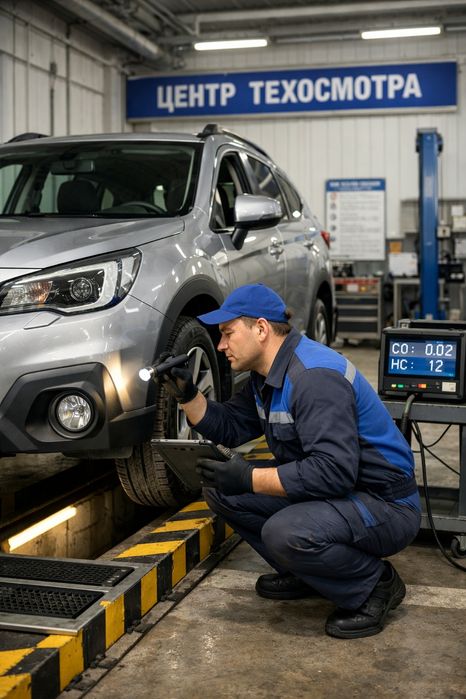 Техосмотр! Станция технического осмотра!