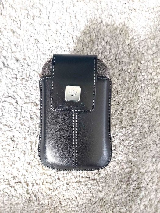 Husă Telefon Piele BlackBerry Originală (Carrying Case), seriile Bold și Curve, 8900, 8520, 9300, 9700, 9780, 8530 etc.- Nouă