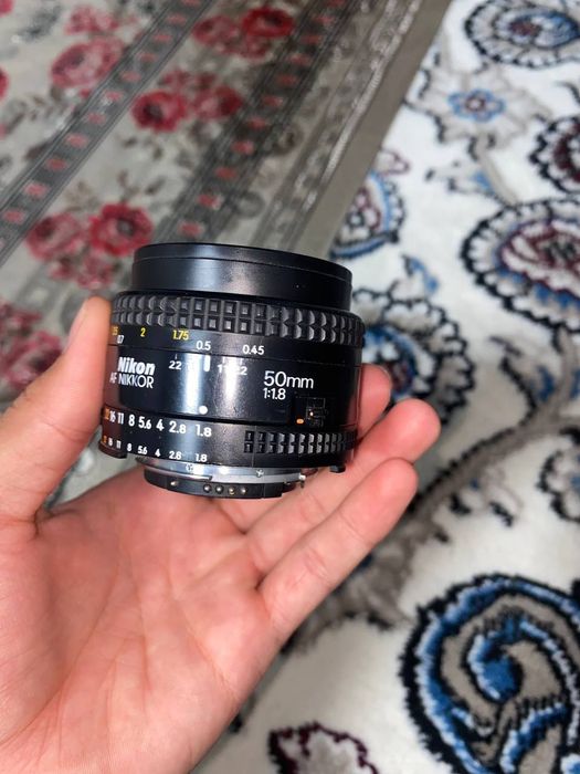 Nikon 50 F 1.8 D AF стандартный фикс