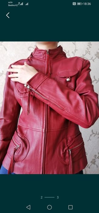 Продаю женскую кожанку