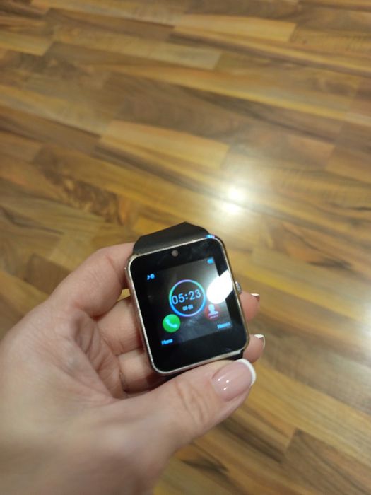 Смарт часовник черен