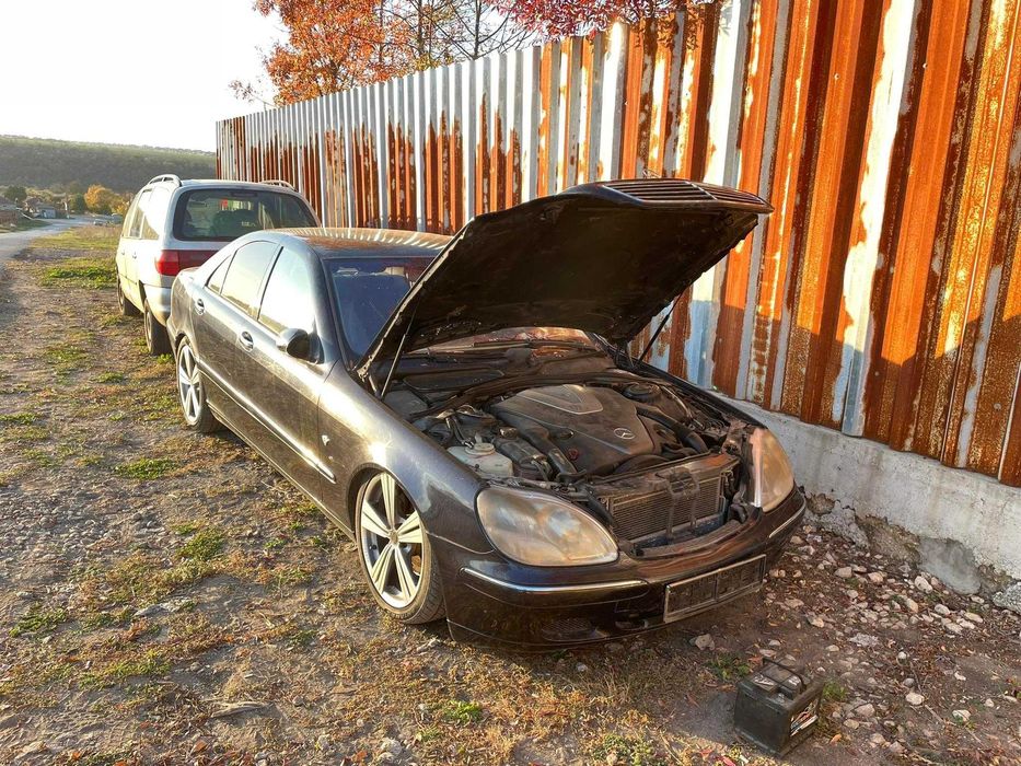 mercedes s400 cdi w220 на части мерцедес с400 цди в220 кожа нави