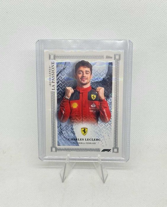 Charles Leclerc – Topps F1 Eccellenza 2023 La Passione /75