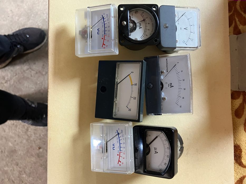 Продавам измервателни уреди стрелкови внос от Германия