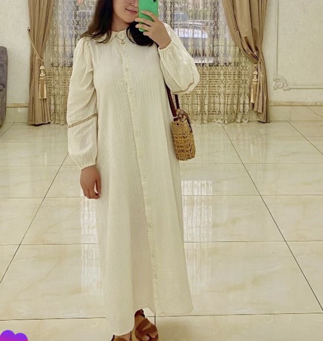 Платье женское длинное