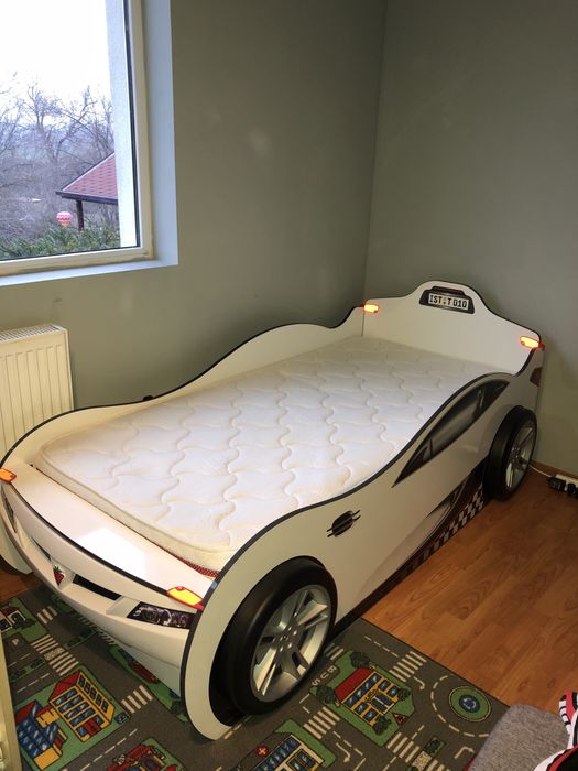 Легло кола Cilek с приятел+матрак