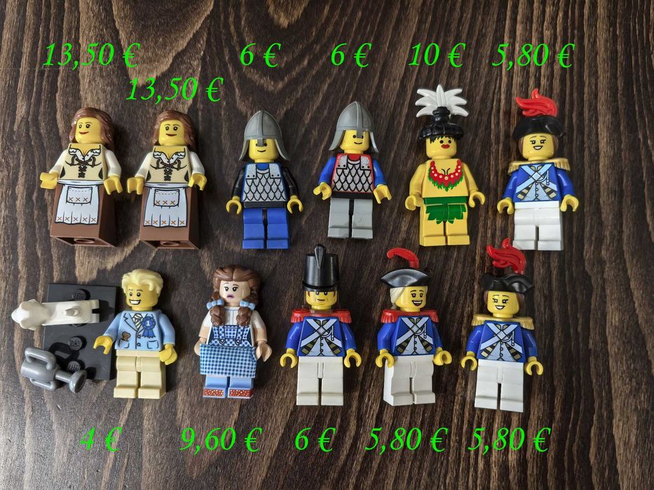 LEGO минифигурки рицари пирати нинджаго космос колекционерски стар уорс уестърн фортнайт властелинът на пръстените други