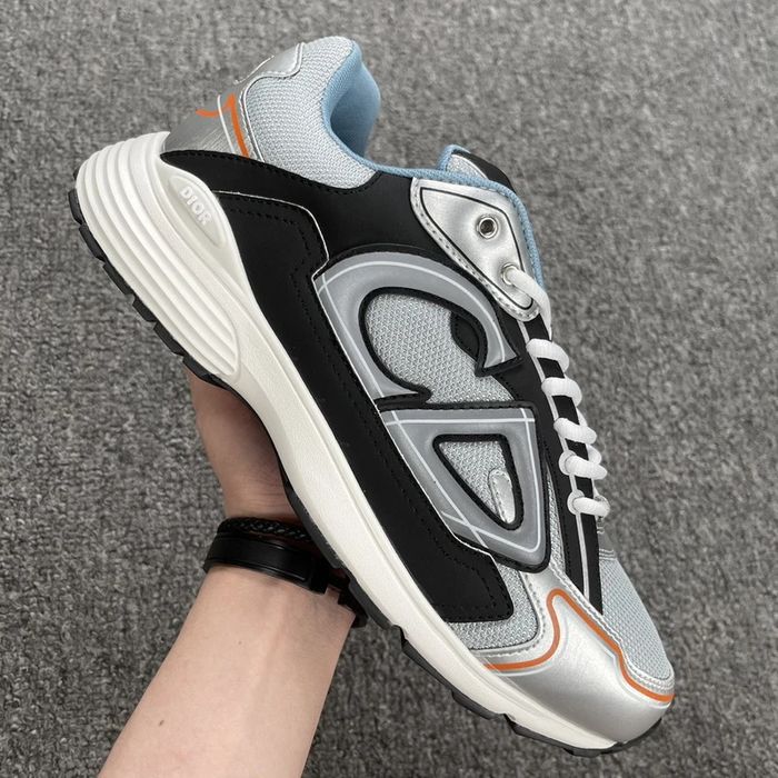 Dior B30 Silver Dark Grey