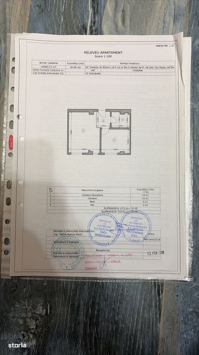 Apartament de 2 camere Militari Residence