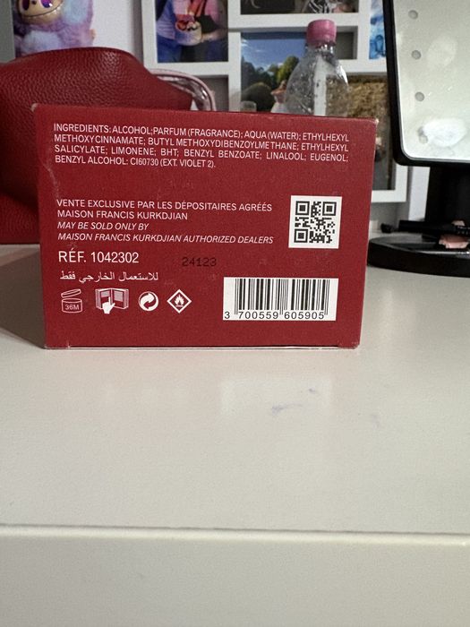 Parfum Baccarat Maison Francis