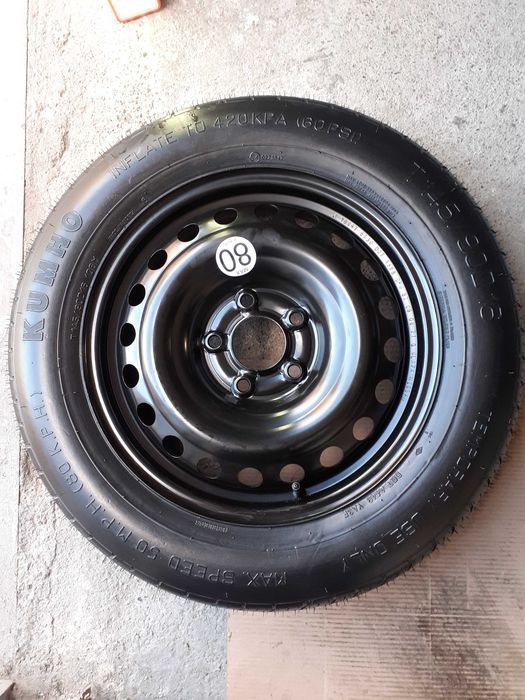Roata rezerva SLIM R16 NISSAN Qashqai, Juke, RENAULT Kadjar, DACIA Duster