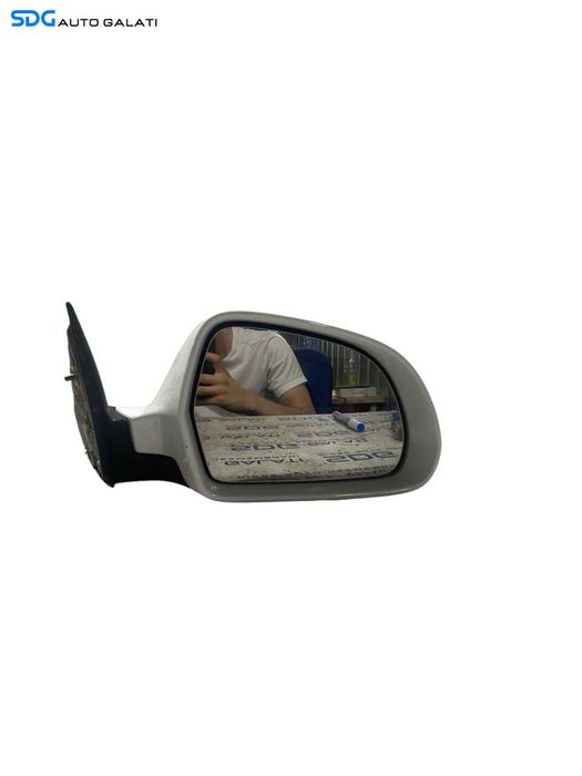 Oglinda Dreapta Electrica cu Semnalizare Skoda Octavia 2 Facelift FL 2008 - 2013 Culoare Alba Cod 020989 [L6505]