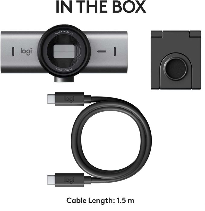 Logitech MX Brio 4К 30fps — Профессиональная Веб-Камера. Есть доставка