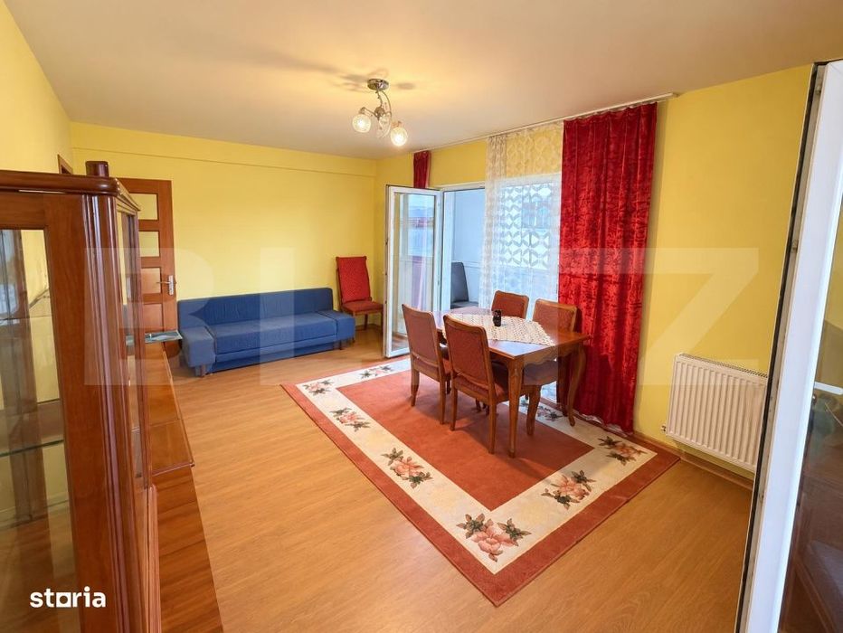 Apartament 2 camere, 56mp, terasa 51mp, balcon, geam la baie, VIVO