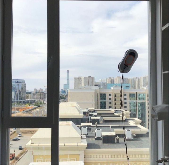 Роботизированная мойка окон.