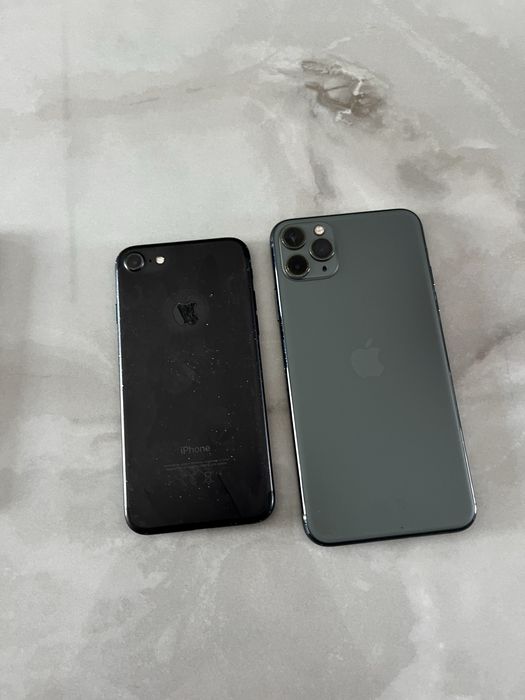 Iphone 11 pro max si 2 telefoane iphone 7