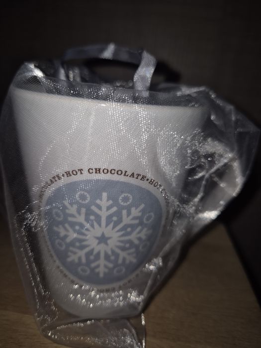 Cana de iarna fulgi de nea