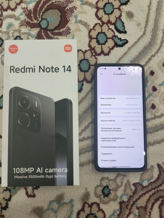 Продам redmi note 14
