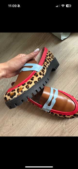 Paws loafer din piele Elina Linardaki