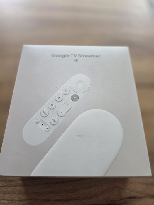 Медиен плеър Google TV Streamer, 4K, Android TV, 32 GB, 4 RAM