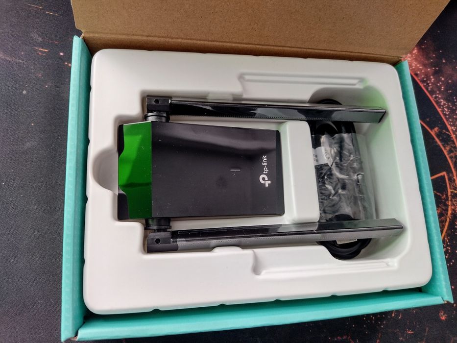 Adaptor USB Wireless TP-LINK  AX1800, Wi-Fi 6, negru