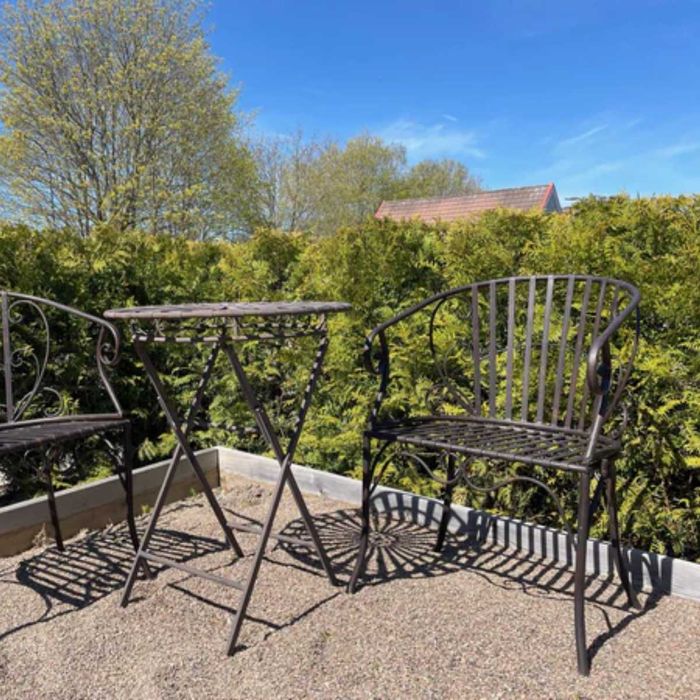 метална градинска люлка ковано желязо