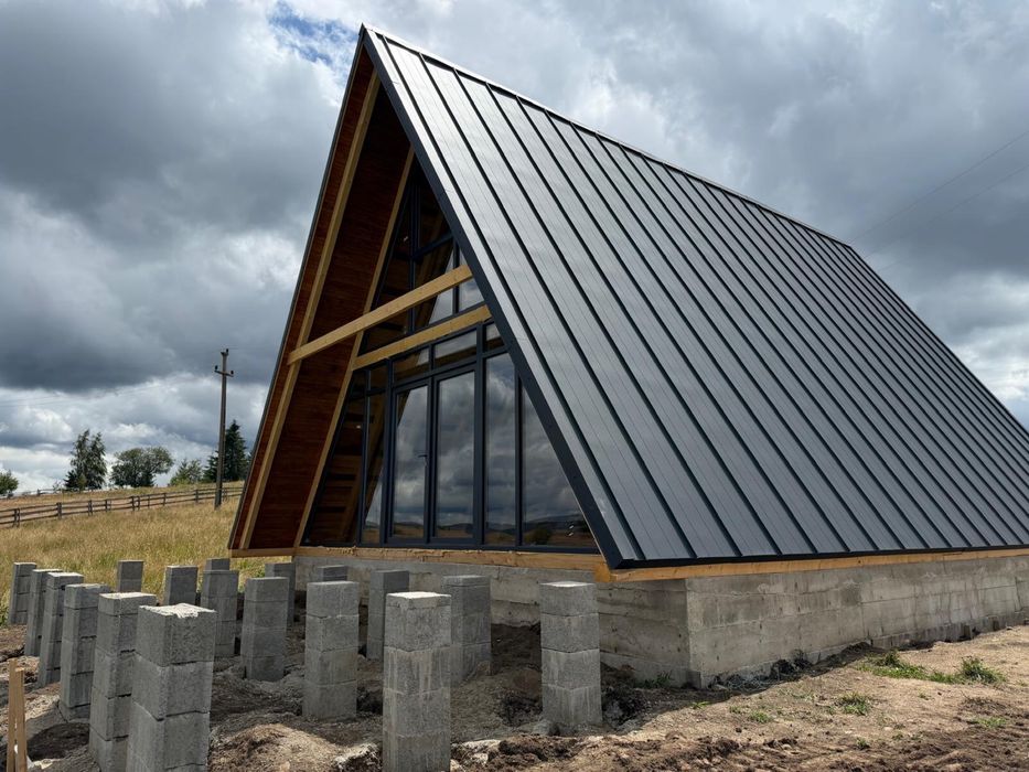 Vand cabana A-frame