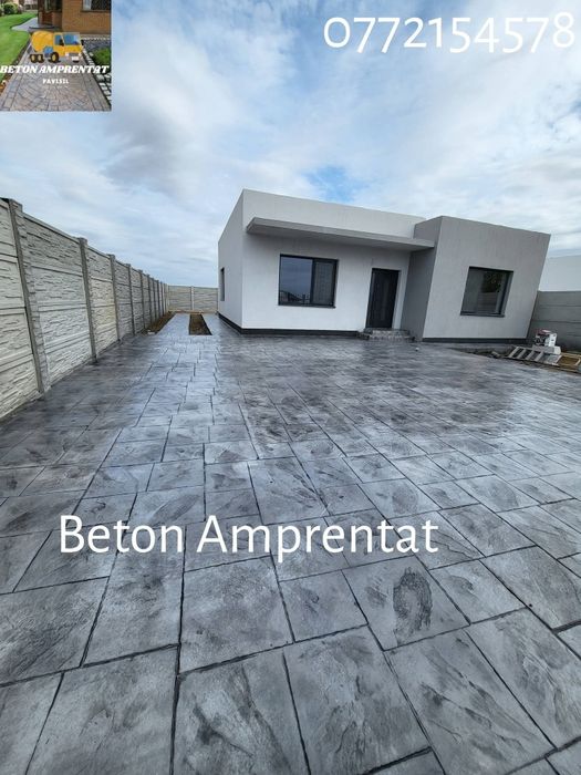 Beton Amprentat Verical