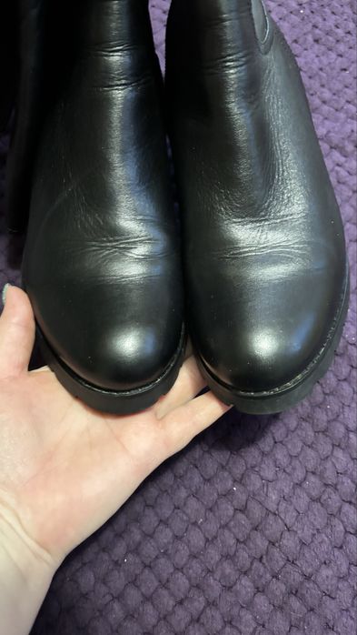 Сапоги зима натуралка