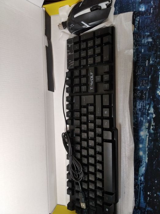 T-WOLF TF200 (Klaviatura va Mishka nabor))