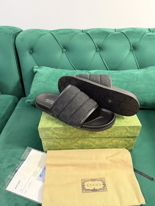 Papuci Slapi Gucci Full Box colectie noua 2025