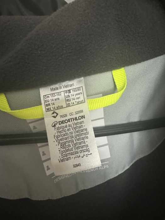 Geaca ski de copii 14 ani 153-162 cm