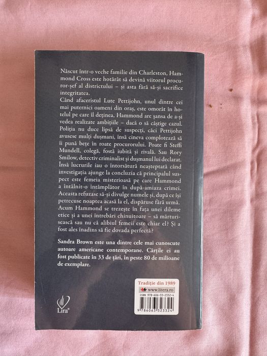 “Dovada perfecta” de Sandra Brown