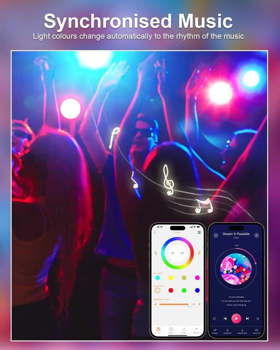 Spot LED încastrat VARICART 230V RGB Alexa, Spot LED inteligent 10W