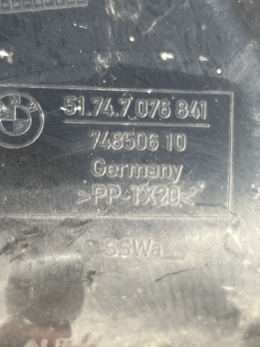 Tunel frana bmw seria 1 e87 e88 e81 e82