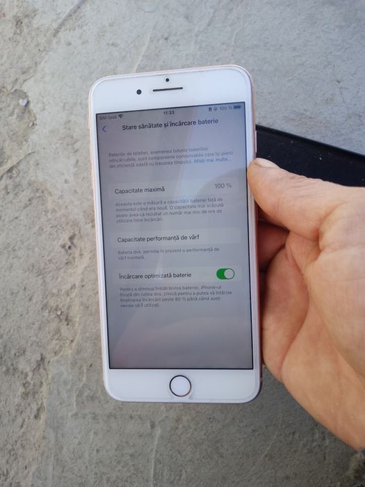 Vad sau schimb iPhone 8 plus in stare perfecta. Baterie 100% folie