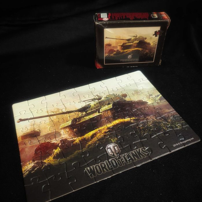 Набор пазлов World of Tanks. Коллекционное издание Wargaming.