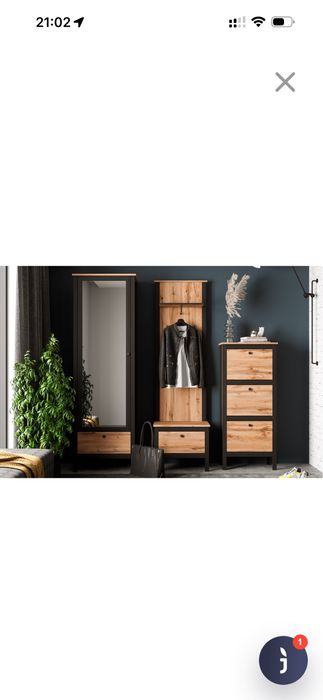 Продам прихожку ( шкаф, обувница, вешалка)