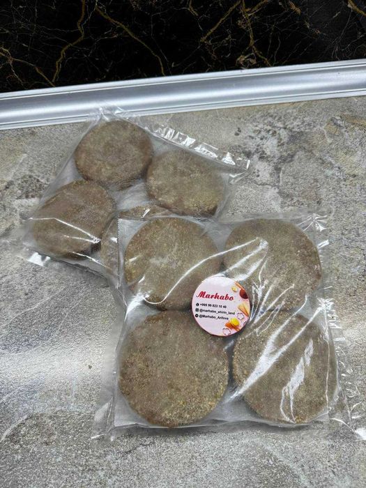 Гўшт  хамир махсулотлари полуфабрикатлар Котлет тифтель фрикаделькалар