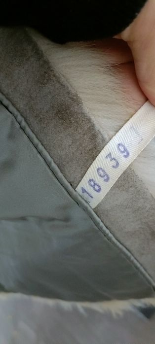 Blana naturala de vulpe argintie