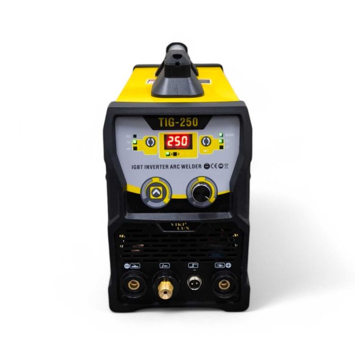 Електрожен инверторен VikiLux TIG/MMA 250A с аргон Yellow