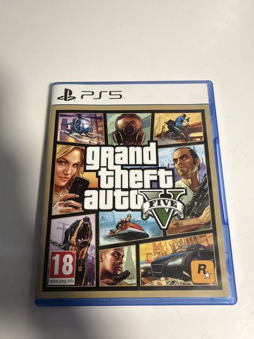 Gta 5 диск за ps5