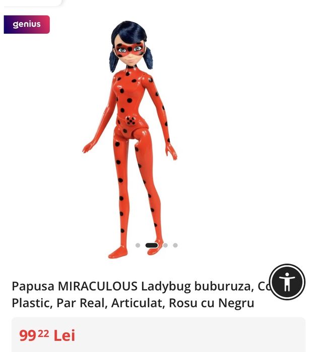 Papusa Miraculos buburuza