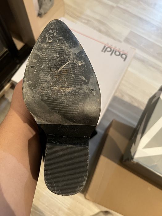 Сапоги, замша 38 размер