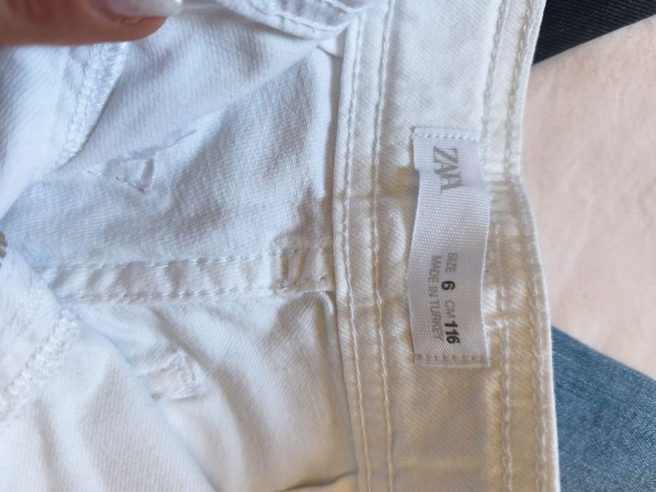 Zara 116 дънки широк крачол