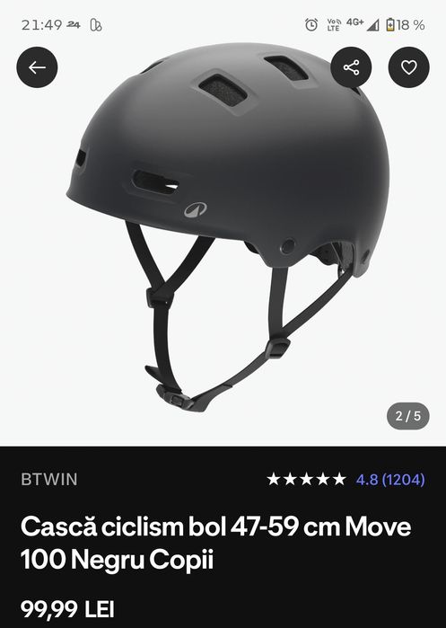 Casca bicicleta copii