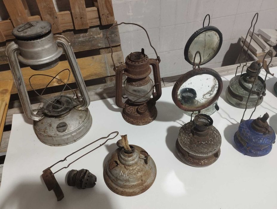 Газени фенери и лампи за части