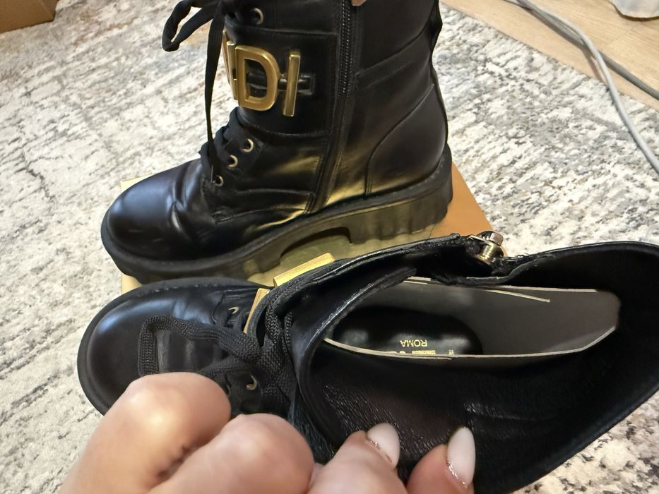 Дамски боти естествена кожа