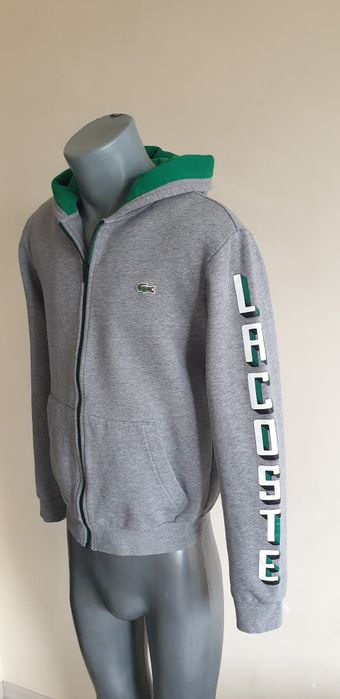 Lacoste Sport Full Zip / 2 - XS - S ОРИГИНАЛ! Мъжка Качулка с цял цип!